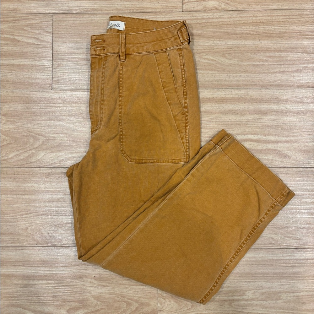 Madewell Distressed Straight Leg Trouser